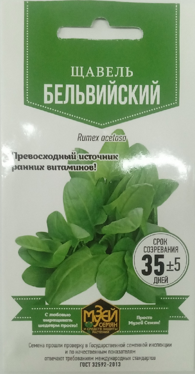 Купить семена щавеля бельвийский 0,5г