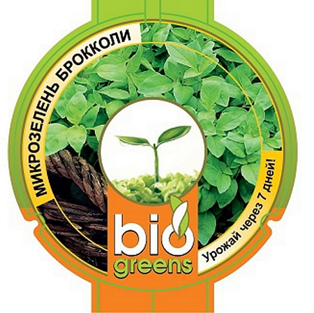 Комплект Свежая зелень /лоток для проращивания+семена брокколи/Гавриш