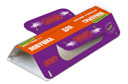 Ловушка для тараканов Эксперт липкая пластина