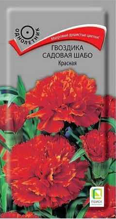 Семена гвоздики Шабо Красная 0,1г