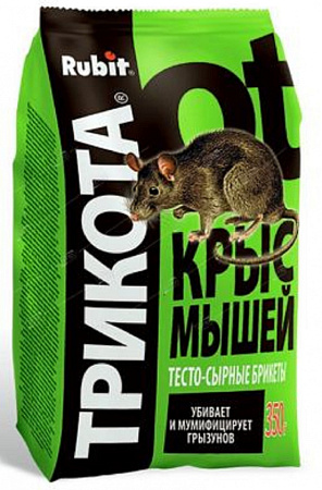 Трикота Рубит тесто-сырный брикет 350г