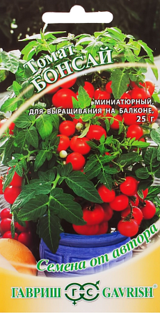 Семена томата Бонсай Балконный 0.1г/Гавриш