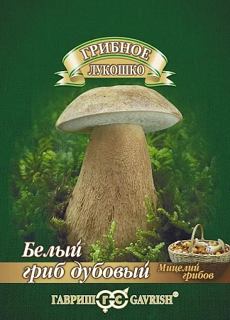 Мицелия белого гриба Дубовый на зерновом субстрате 15мл