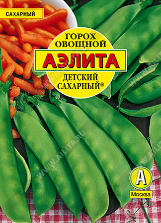 Семена гороха Детский Сахарный Аэлита