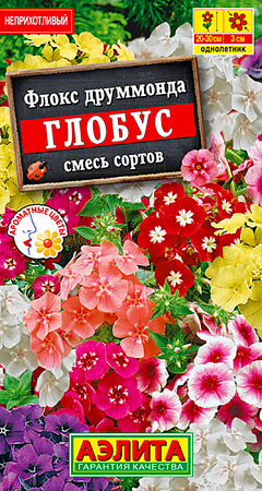 Семена флокса Глобус, смесь сортов