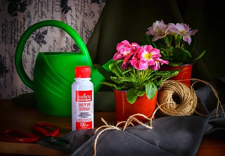 Удобрение для комнатных и рассады АГРОМЕРА Энергия солнца 100 мл