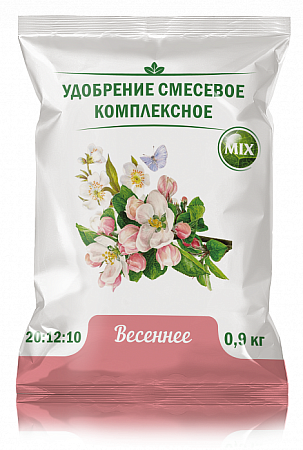 Удобрение ВЕСЕННЕЕ 0,9кг/20/Флора Ф