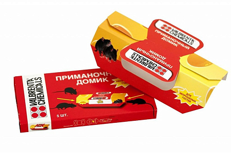 Приманочный домик - клеелов "Липкая пластина"