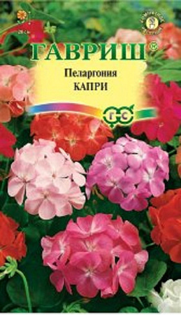 Семена пеларгонии Капри F2 зональная
