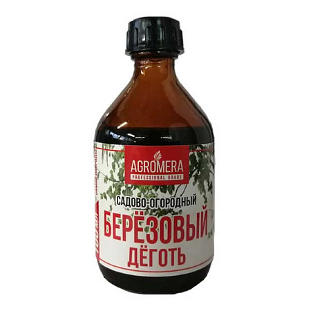 Дёготь берёзовый АГРОМЕРА садово-огородный 100 мл