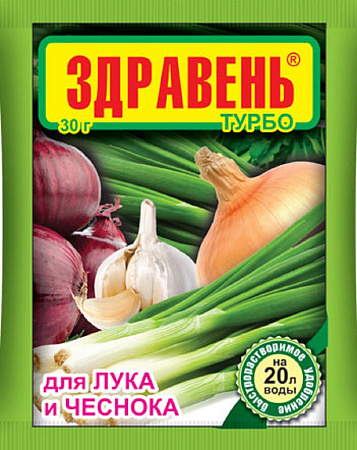 Удобрение Здравень Лук, чеснок 30г