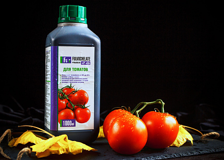 Удобрение для томатов Фульвохелат - К - S с фульвокислотами, хелатами и микроэлементами 1000 мл