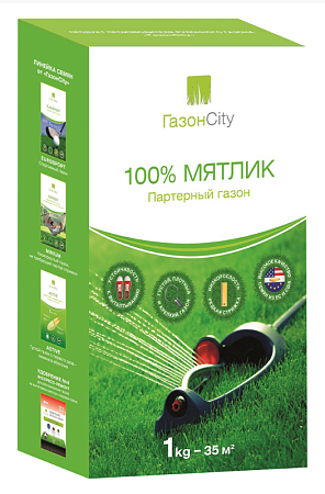 Семена газона 1кг  МЯТЛИК 100%/СГ/*