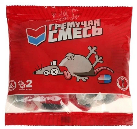 ГРЕМУЧАЯ СМЕСЬ тесто-брикет 200г