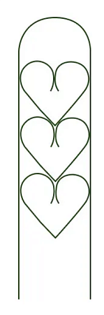 Шпалера сердце 1,3 м